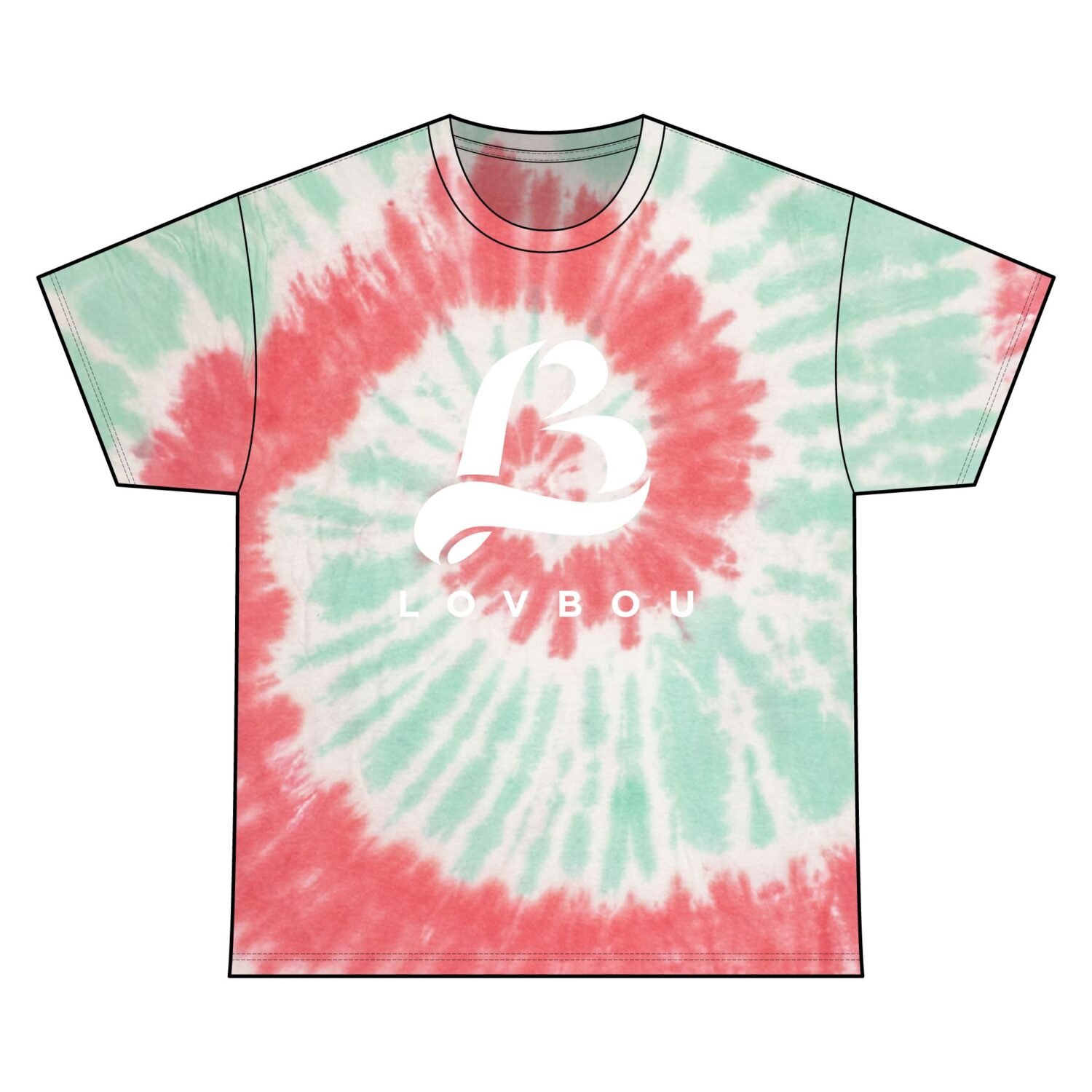 LovBou Tie Dye Tee - Image 9