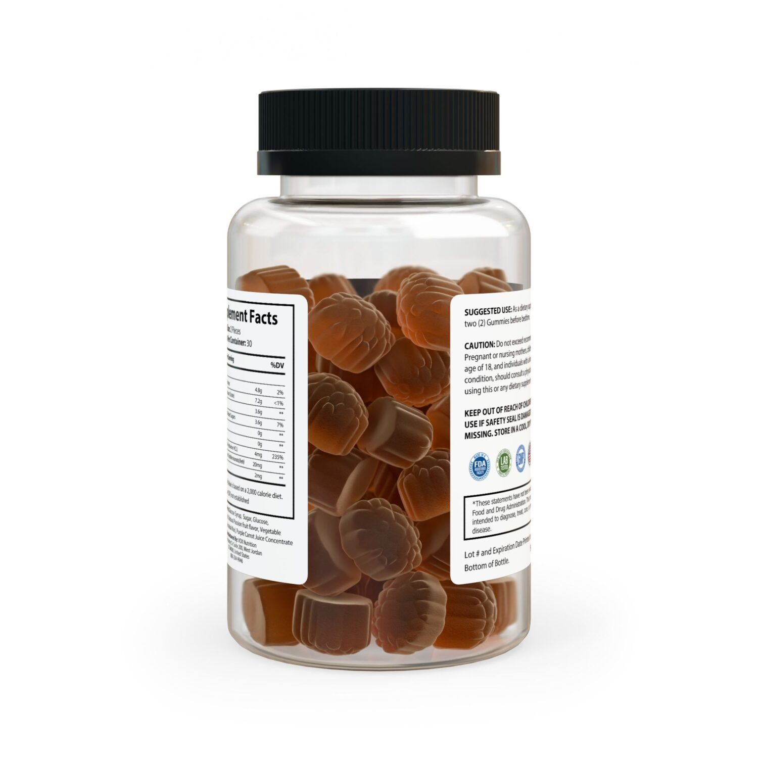 LovBou Sleep Well Gummies (60 Gummies) - Image 4