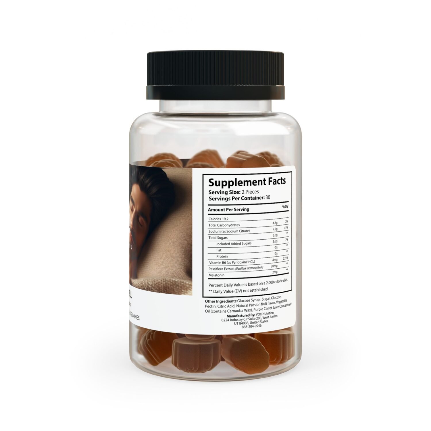LovBou Sleep Well Gummies (60 Gummies) - Image 3
