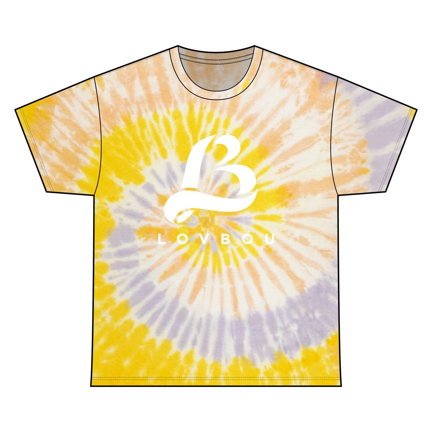 LovBou Tie Dye Tee - Image 7