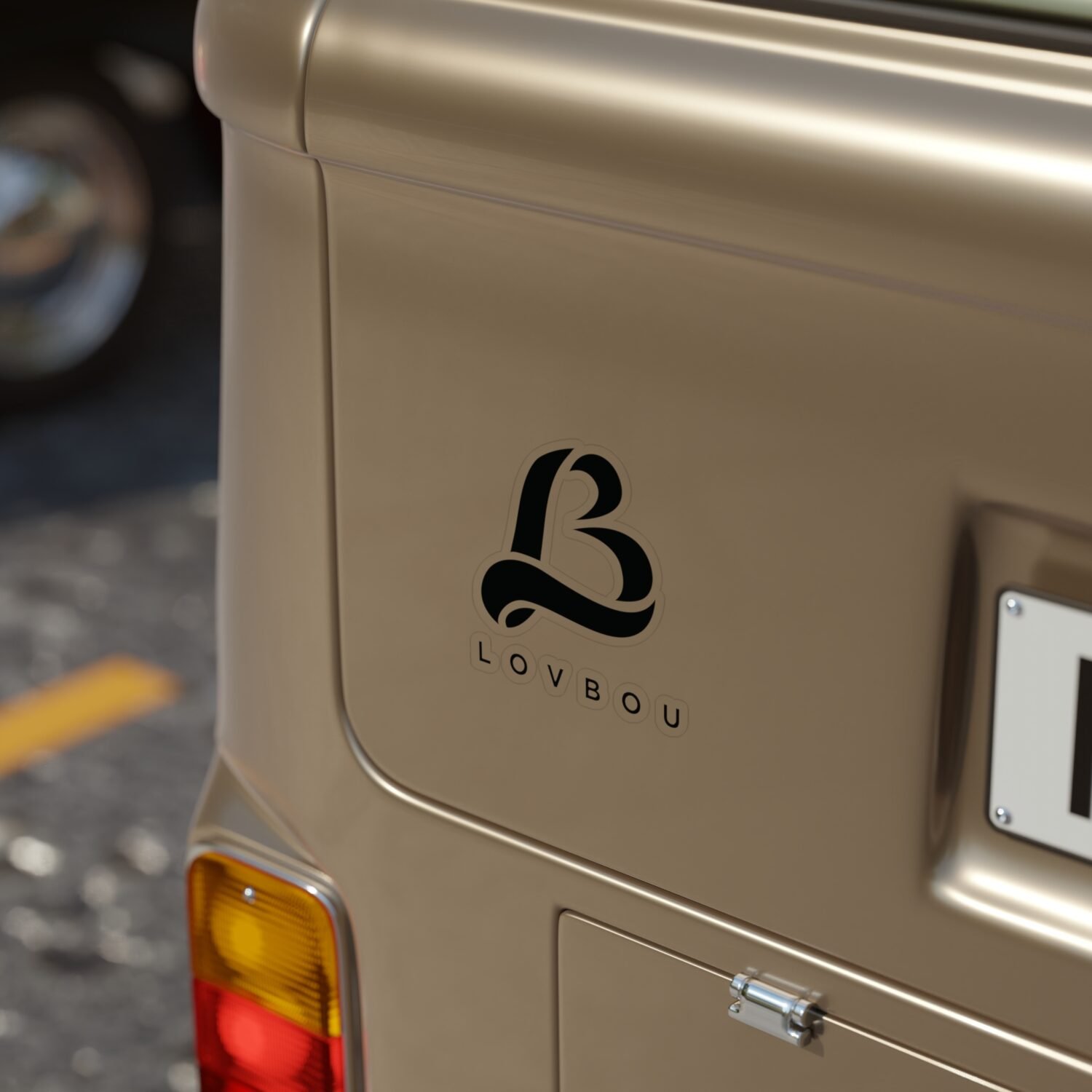 Stickers - Stylish Die-Cut LovBou Design - Image 2