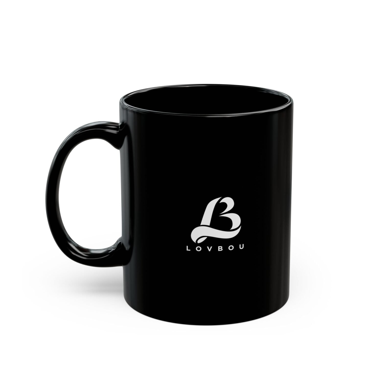 LovBou Elegant Black Coffee Mug - Image 3