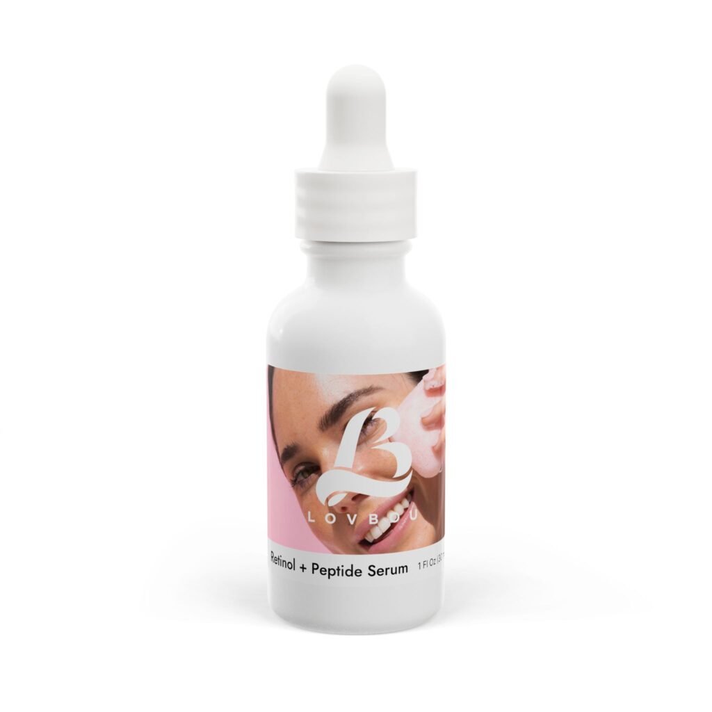 Retinol and Peptide Face Serum, 1oz