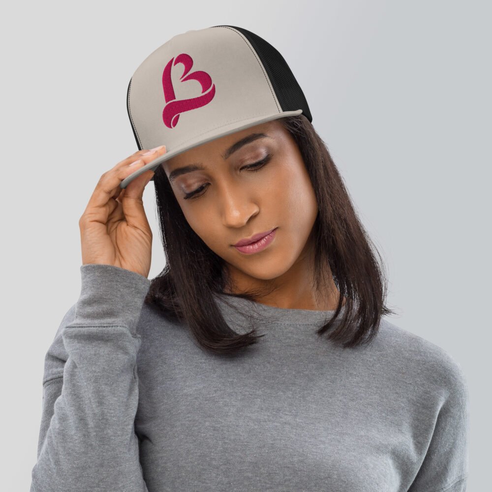 LB Breast Cancer Awareness Trucker Cap - Image 2