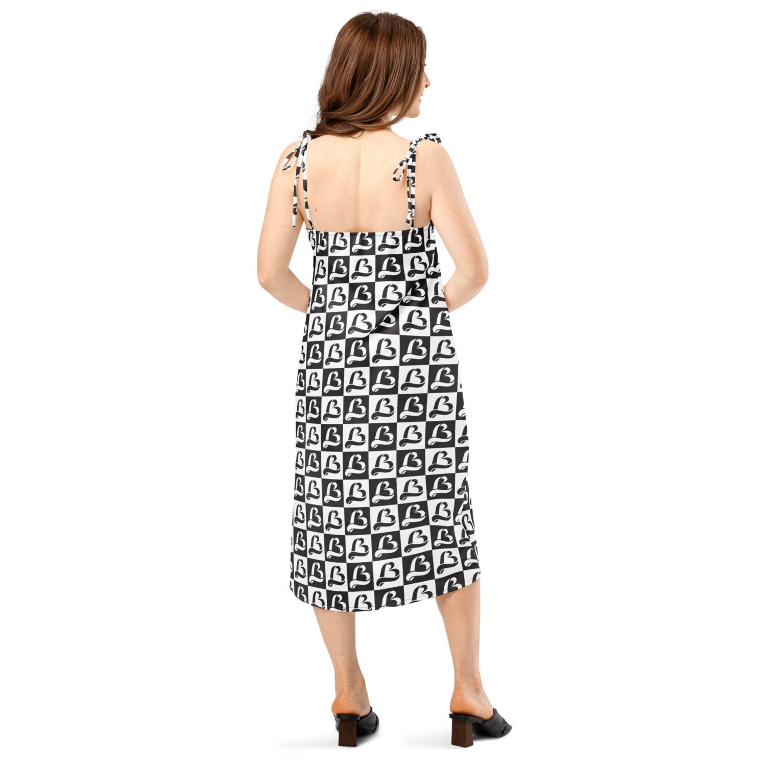 LB Tie-strap Midi dress - Image 10