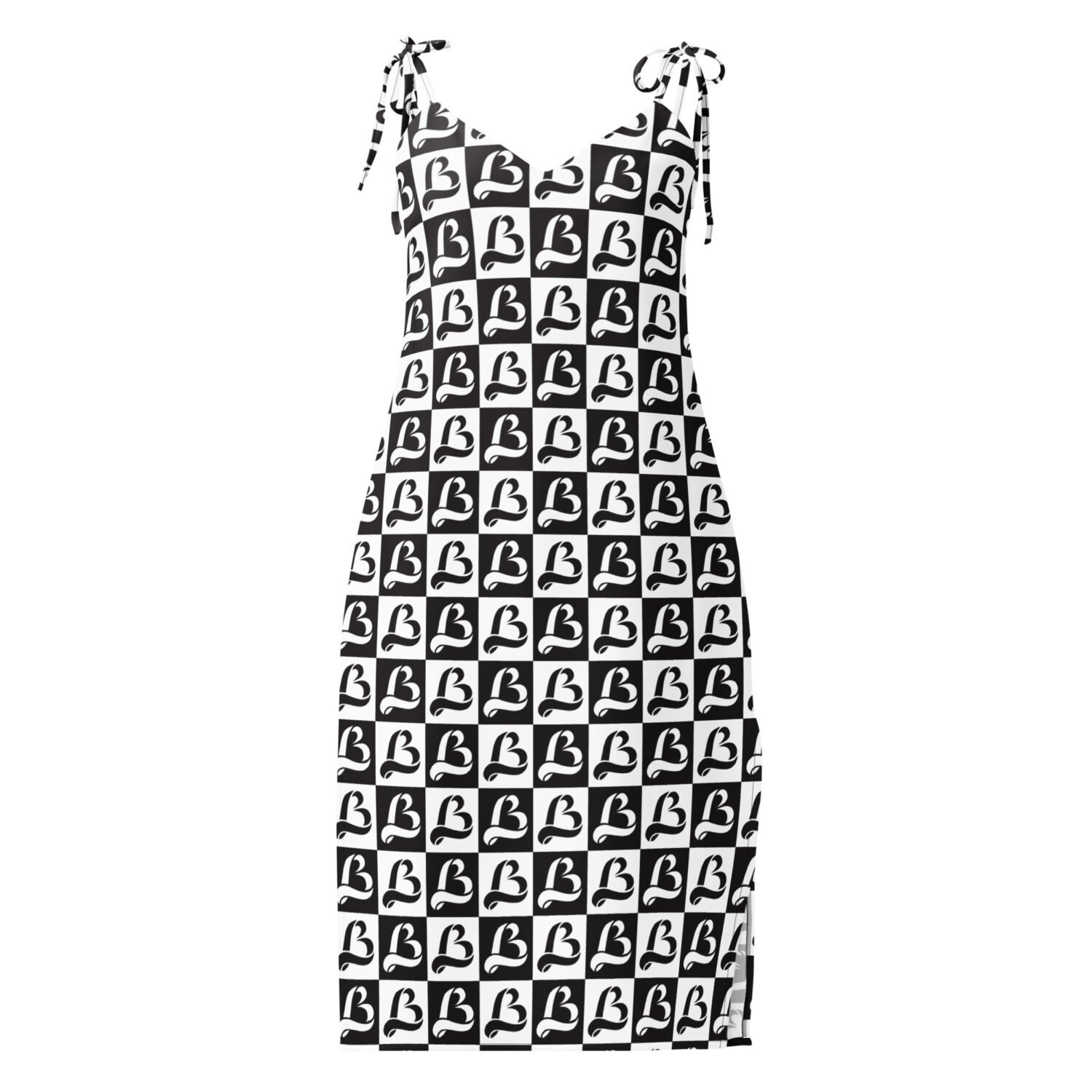 LB Tie-strap Midi dress - Image 4