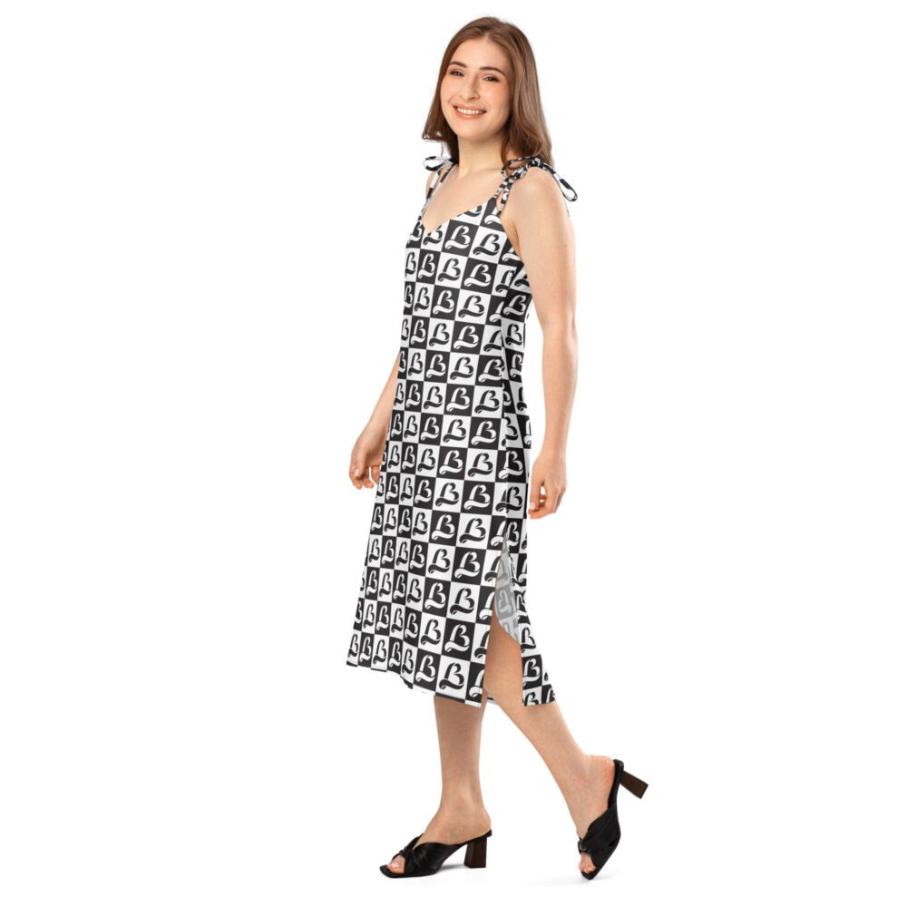 LB Tie-strap Midi dress