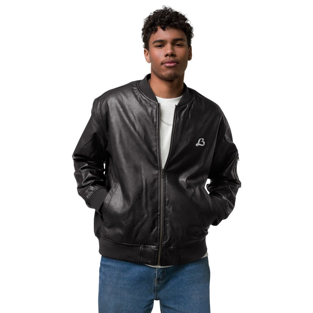 LB Leather Bomber Jacket