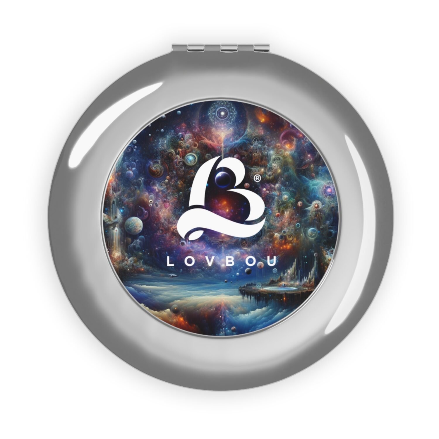 Cosmic Compact Travel Mirror