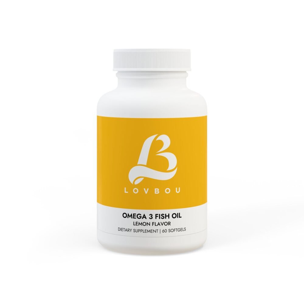 Omega 3 Fish Oil Supplement (60 Softgels)