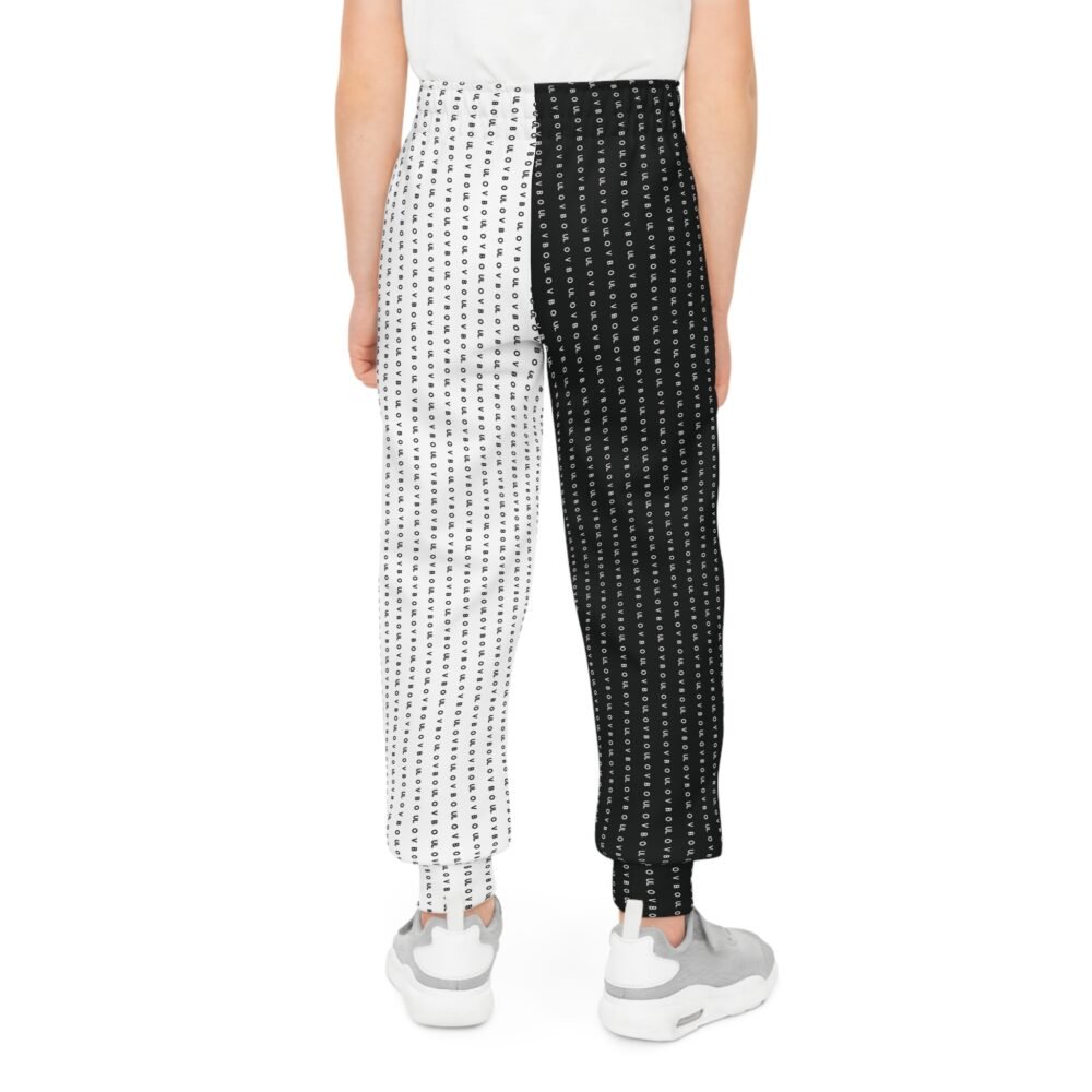 Two Face Noir Youth Joggers - Image 4