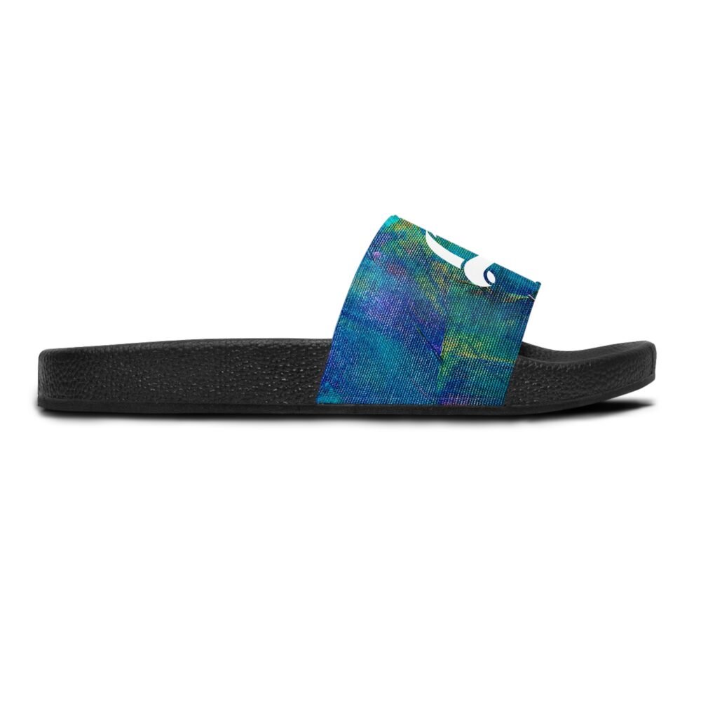 LB Painted Slide Sandals - Image 5