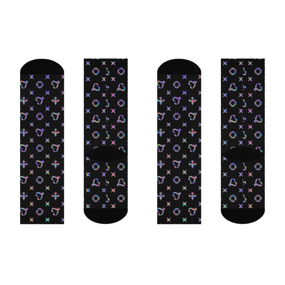 LB Galaxy Cushioned Crew Socks - Image 3