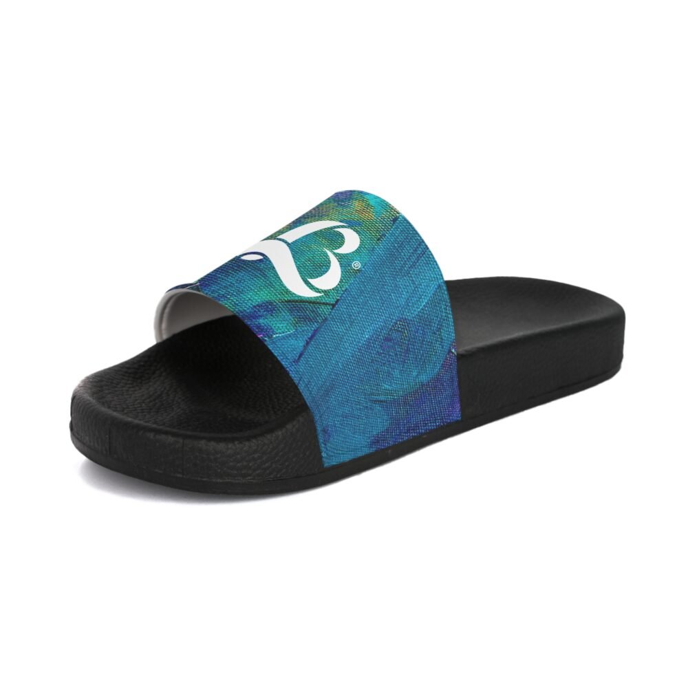 LB Painted Slide Sandals - Image 3