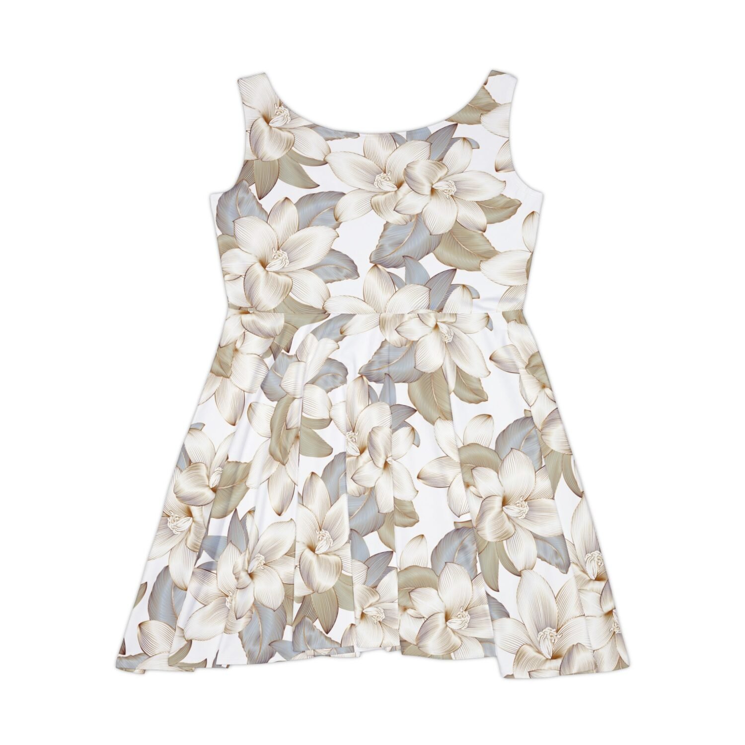 Floral Skater Dress - Image 3
