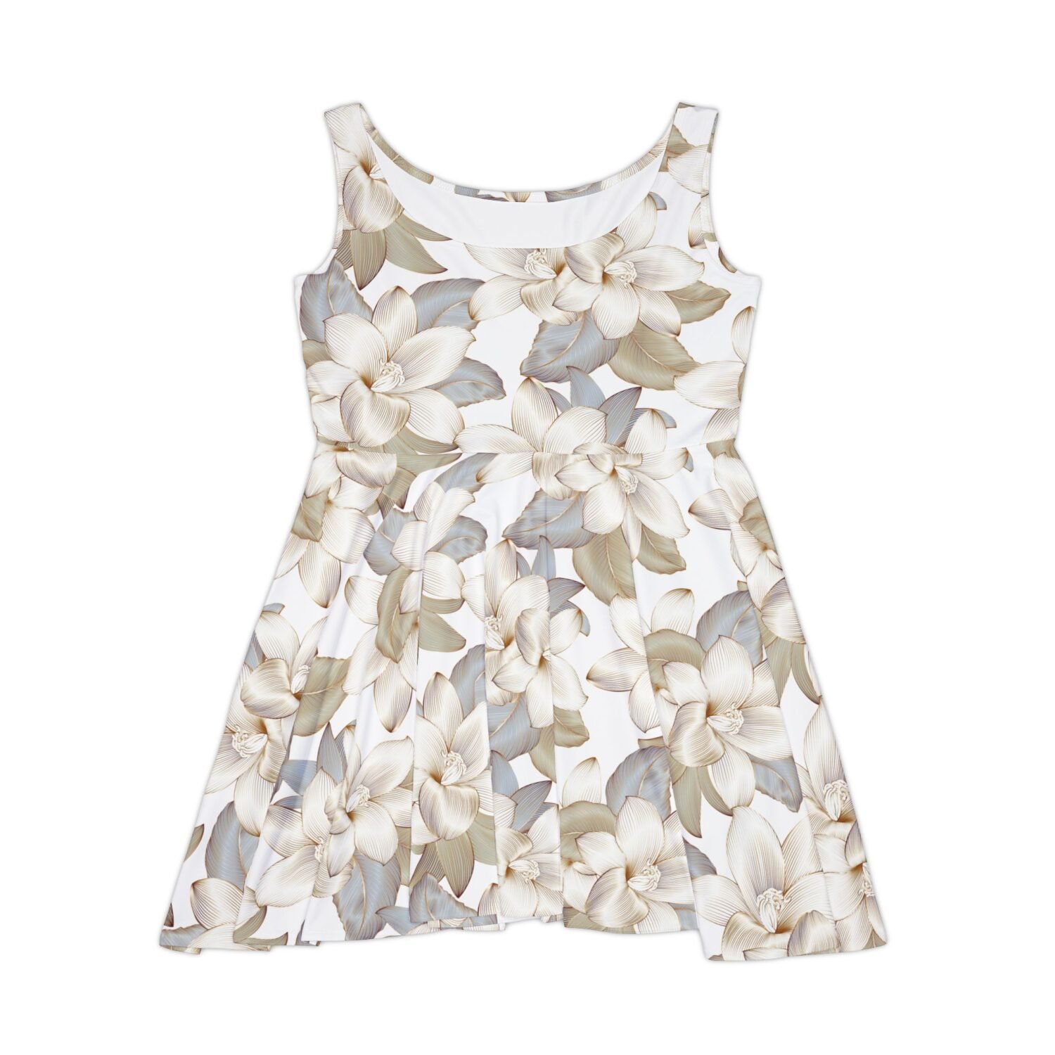 Floral Skater Dress - Image 2