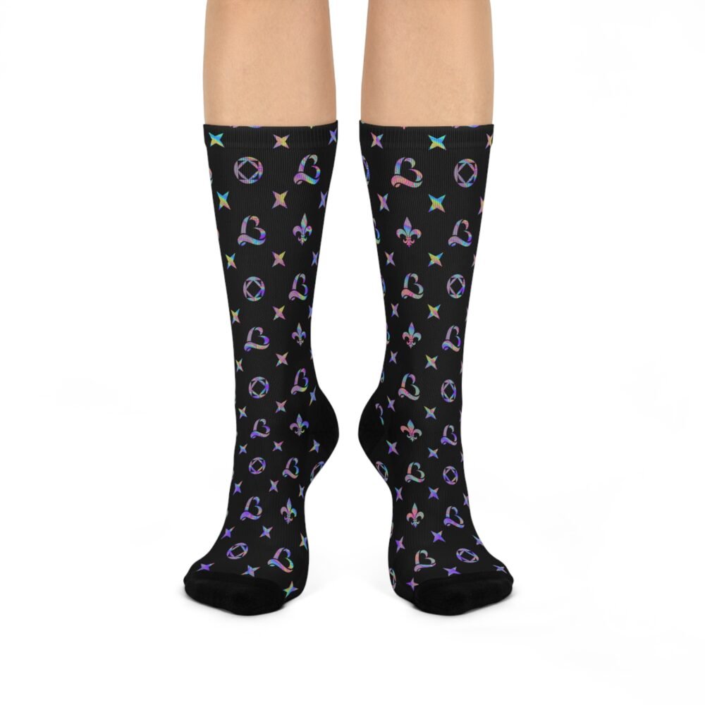 LB Galaxy Cushioned Crew Socks - Image 2