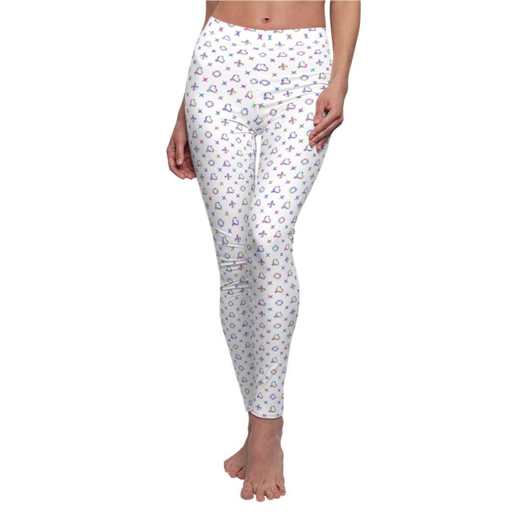 Playful Patterned Women's Leggings