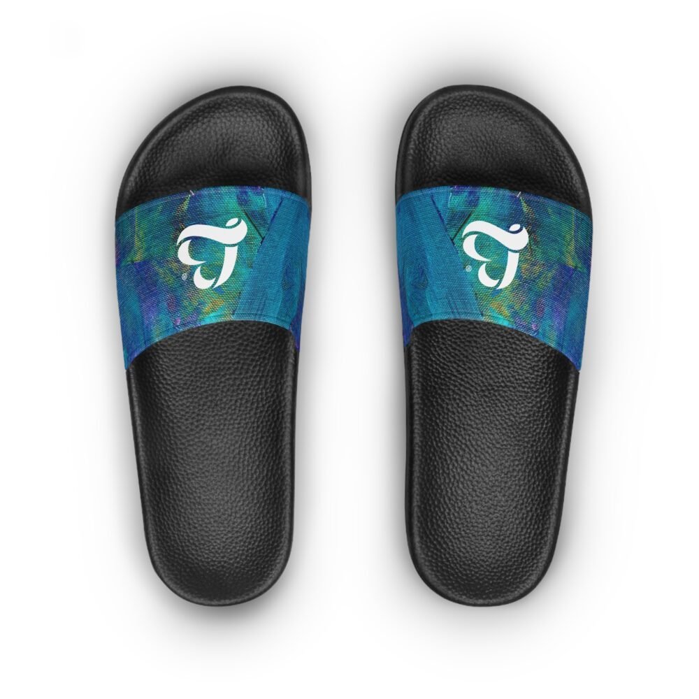 LB Painted Slide Sandals - Image 2