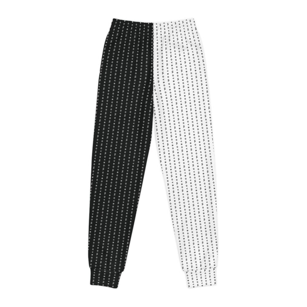 Two Face Noir Youth Joggers