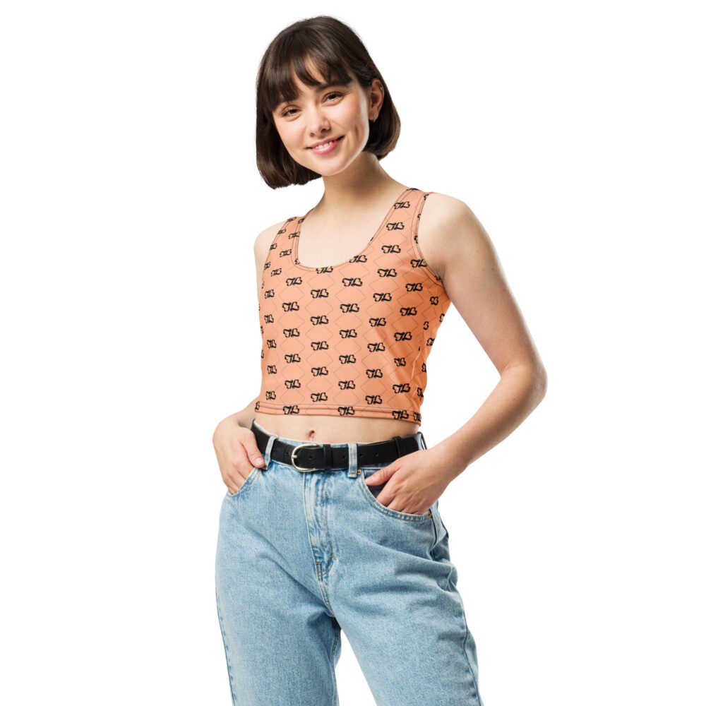 LB Coral Crop Top