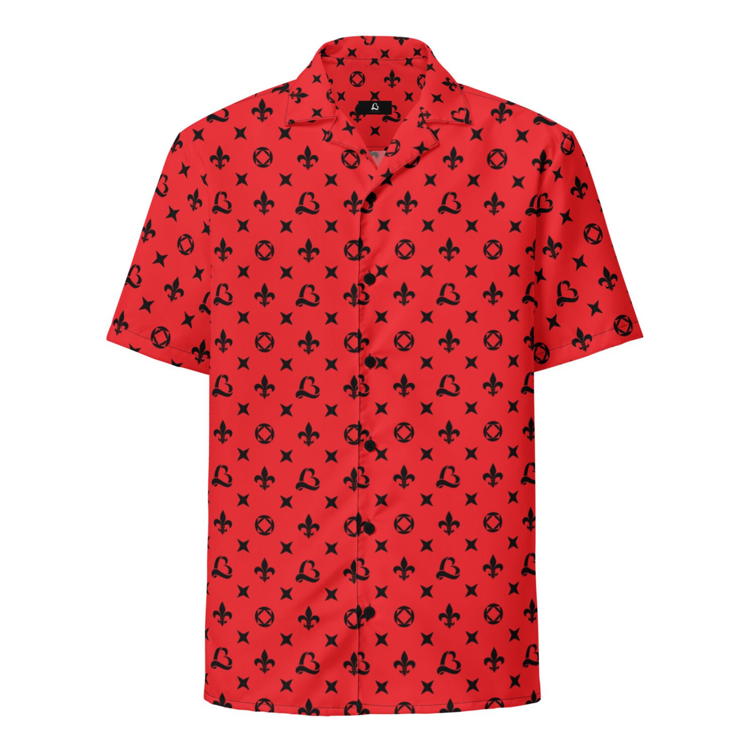 Monogram Short-Sleeved Polyester Shirt - Image 4