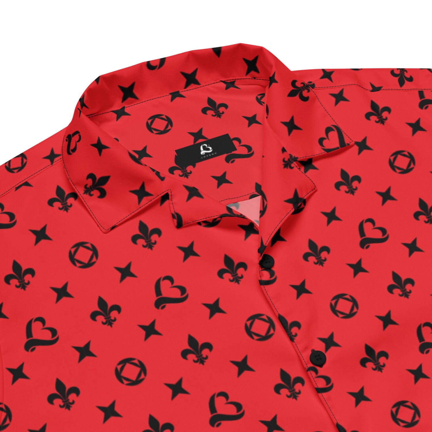 Monogram Short-Sleeved Polyester Shirt - Image 3